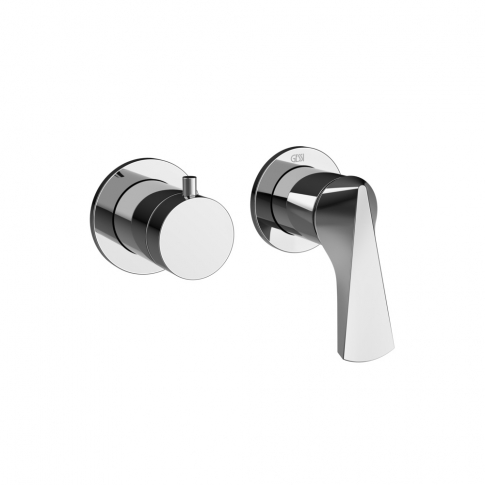 Gessi Ventaglio 72038 2-Wege-Wand-Brausebatterie | Edilceram Design