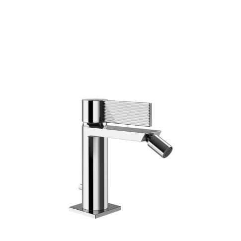Bidetmischer mit Ablaufgarnitur Gessi Inverso Rigato 73507 | Edilceram Design