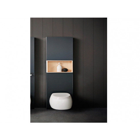 Agape Pear 2 ACER0897WZ wandhängende Toilette mit Deckel | Edilceramdesign