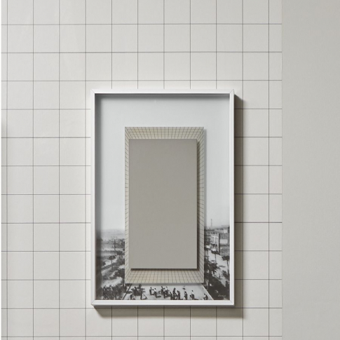 Wandspiegel Antonio Lupi Collage WHITE309 | Edilceramdesign
