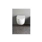 Rexa ABOUT.2 60ATS111 ovale wandhängende Toilette | Edilceramdesign