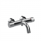 Thermostat-Wannenmischer mit Auslauf Gessi Habito Intreccio 70113 | Edilceram Design