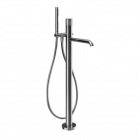 Bodenstehender Wannenmischer mit automatischer Umstellung Gessi Habito Trame 70328 | Edilceram Design