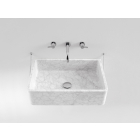 Agape Carrara ACER0730S wandhängendes Waschbecken aus Carrara-Marmor | Edilceramdesign