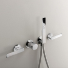 Cea Design Ayla AYL35 Wandthermostat mit zwei Absperrventilen und Handbrause | Edilceram Design