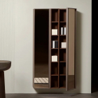 Antonio Lupi BEMADE Badezimmer-Wandschrank aus Holz und Glas mit Türen | Edilceramdesign