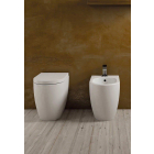 Ceramica Cielo Mini Smile SMVASR+SMBIDR bodenstehende Toilette und Bidet | Edilceramdesign