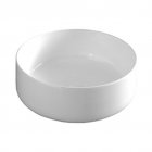 Aufsatzwaschtisch aus Keramik 42 cm Artceram Cognac COL001- Weiß | Edilceramdesign