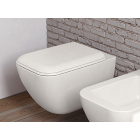 Ceramica Cielo Shui Comfort CPVSHCOTF weißer duroplastisch ausgehärteter Toilettensitzbezug | Edilceramdesign