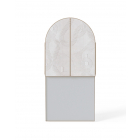 Bodenstehender Triptychon-Spiegel Devon&Devon Zen ZENWHTRY/OROSPS | Edilceram Design