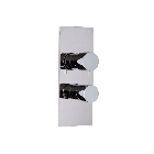 Brausebatterie mit Umsteller 2 oder 3 Ausgänge Fima Fluid F3859X6 | Edilceramdesign
