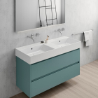 Aufsatz-/Wand-Keramikwaschbecken GSI Kube 9425111 | Edilceramdesign