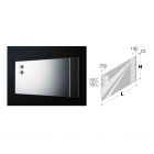 Boffi WK6 OMAD06 Wandspiegel mit LED-Leiste und Boccia-Lampen | Edilceramdesign