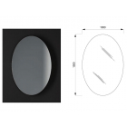 Boffi SOLSTICE OSBV01 elliptischer Wandspiegel | Edilceramdesign