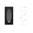 Boffi SOLSTICE OSBV03 elliptischer Wandspiegel | Edilceramdesign