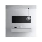 Falper ViaVeneto #DQV Schrank mit 1 Schublade und integrierter Waschtischplatte aus ceramilux 100 cm | Edilceramdesign