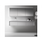 Falper Shape Evo ZAM Schrank mit 3 Schubladen und integriertem Waschbecken 183 cm | Edilceramdesign