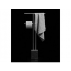 Antonio Lupi BIVIOCOMBI2 Handtuchhalter, Toilettenpapierhalter und Toilettenbürstenhalter mit Sockel | Edilceramdesign