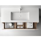 Falper 7.0 #V3A Schrank 1 Schublade und Wandwaschbecken 80 cm | Edilceram Design