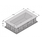 Boffi SWIM C QAWGIF01 freistehende Badewanne mit offenen Fächern | Edilceramdesign