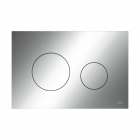 Wc-Platte 2 polierte Chrom-Kunststofftasten Teceloop 9240921 | Edilceramdesign
