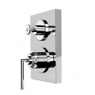 Wannenbatterie für die Wandmontage Stella Titian 3254MC-PV | Edilceram Design
