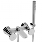 Wandmontierte Wannen-Dusch-Batterie Stella Titian 3267/304 | Edilceram Design