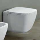 Randlose wandhängende Toilette mit Befestigung Rak One | Edilceramdesign