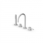 Zucchetti Pan S ZPA513 4-Loch Einhebel-Badarmatur | Edilceram Design