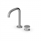 Zucchetti Sablier ZSL419.X 2-Loch-Einhand-Waschtischmischer | Edilceram Design