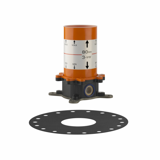 Gessi Unterputzteil für Badewannenständer 38389 | Edilceram Design