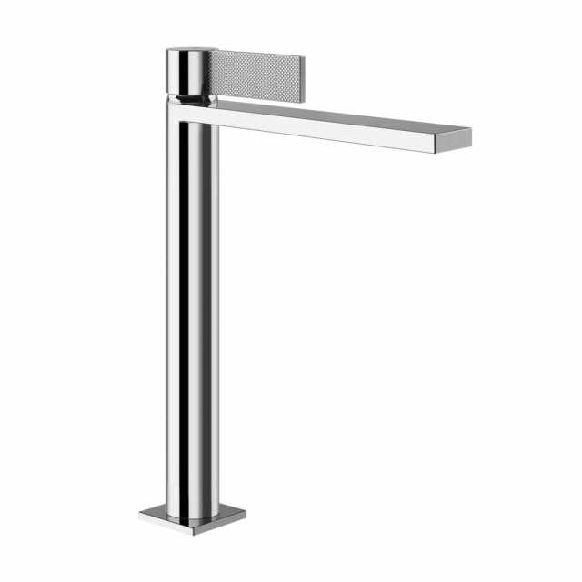 Hoher Waschtischmischer ohne Ablaufgarnitur Gessi Inverso Diamantato 73604 | Edilceram Design