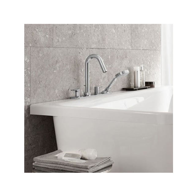 Axor Citterio M 34454000+15481180 Wannenbatterie und Handbrause + Unterputzteil | Edilceram Design