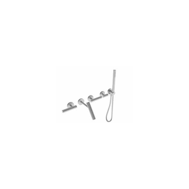 Falper. Cilindro GG1 wandmontierte Wannengruppe mit Einlauf | Edilceram Design