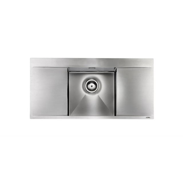 CM Prestige Küchenspüle 100x50cm Stahl 012706 | Edilceramdesign