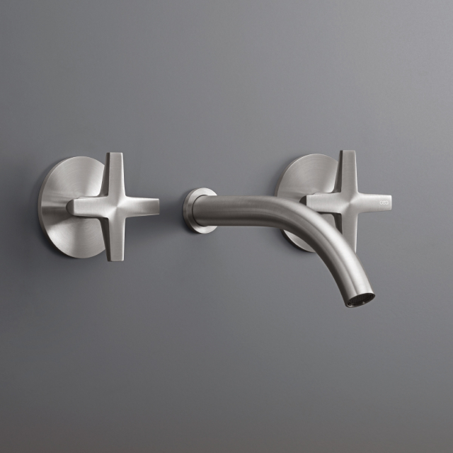 Cea Design Cross CRX 16 Zweigriff-Wandbatterie mit Auslauf | Edilceram Design