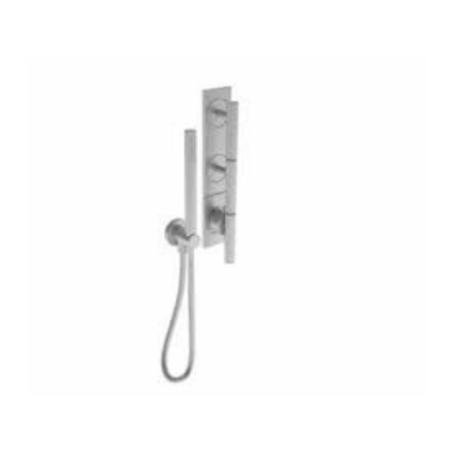 Falper. Cilindro Thermostatische Wanddusche GG8 mit Platte | Edilceram Design