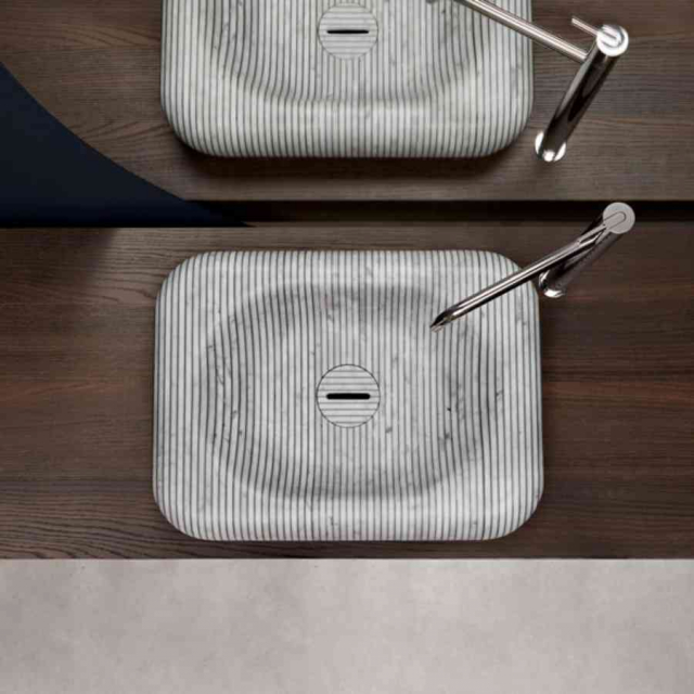 Aufsatzwaschtisch Antonio Lupi Pinstripe GESSATI160 | Edilceram Design