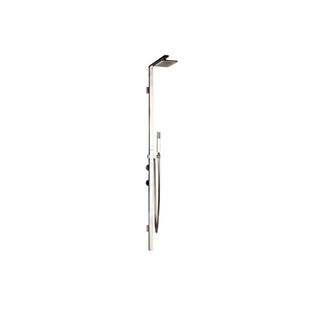 Gessi Rettangolo 23405 Thermostat-Brausebatterie mit Kopfbrause und Handbrause | Edilceram Design