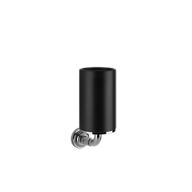 Gessi Venti20 65408 schwarzer Wandbecherhalter | Edilceram Design