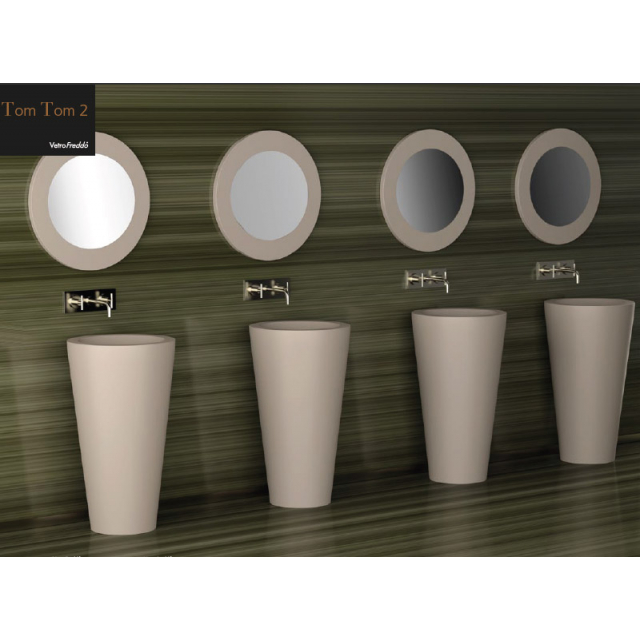 Glass Design Da Vinci Tom 2 bodenstehende Waschbecken TOMTOM2PO01 | Edilceramdesign