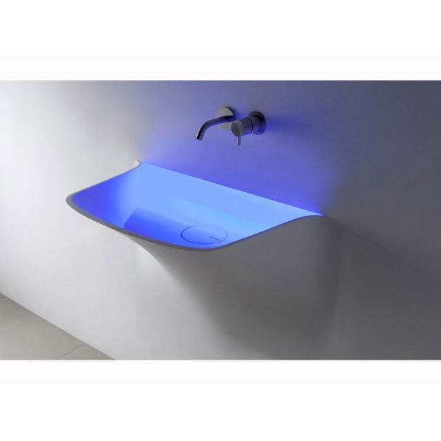 Antonio Lupi SOFFIO wandhängendes Waschbecken aus Corian | Edilceramdesign