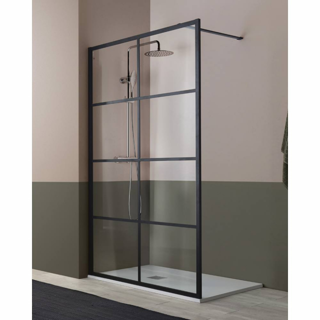 Glasduschkabine 120x200 cm Colacril N8PAR0531201 | Edilceram Design