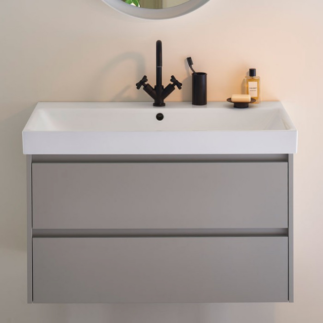 Keramik-Waschtisch für die Wandmontage / Unterputz GSI Nubes 9623111 | Edilceram Design