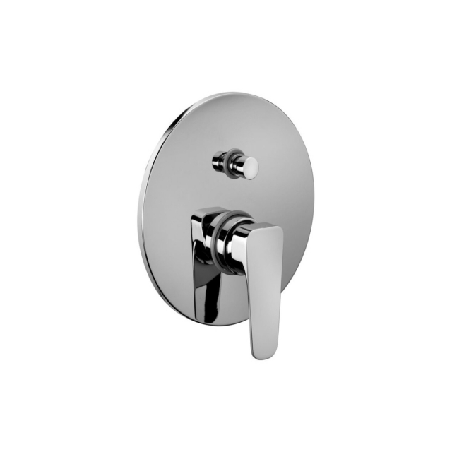 Brausebatterie mit Umsteller Paffoni Sly SY015CR | Edilceram Design
