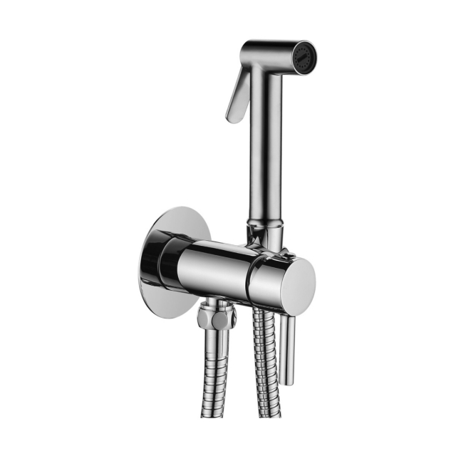 Rundes Unterputz-Bidet-Set mit Mischbatterie Paffoni ZDUP110CR | Edilceram Design