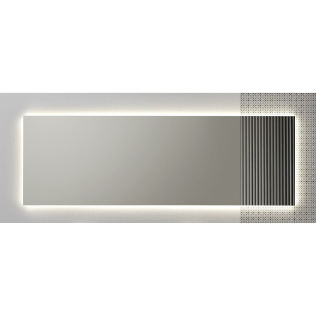 Antonio Lupi DISTINTO175W polierter Unterputzspiegel mit weißer LED | Edilceram Design
