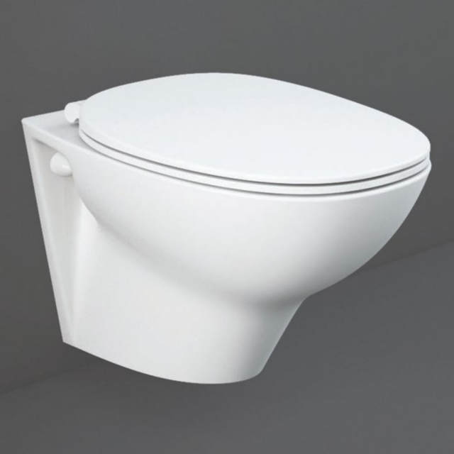 Randlose wandhängende Toilette Rak Morning MORWC1445AWHA | Edilceramdesign