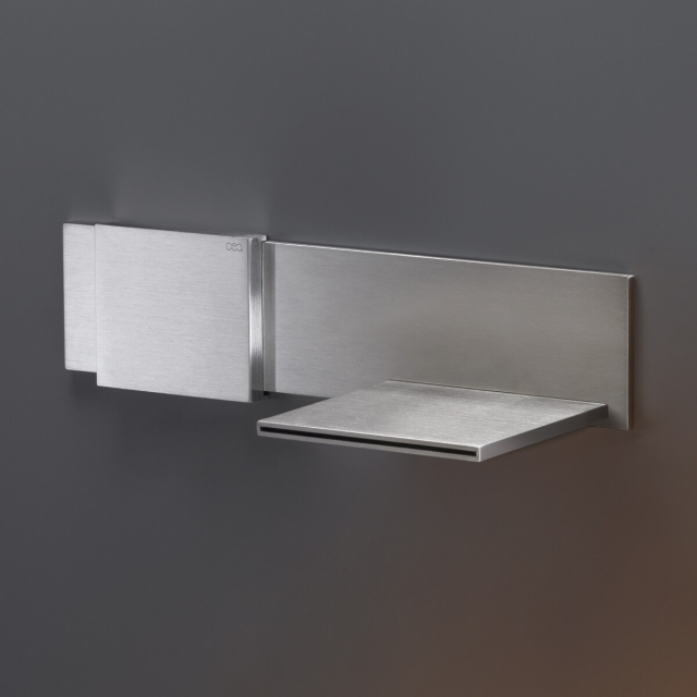 Cea Design Regolo REG 05 Wandbatterie mit Wasserfall-Auslauf | Edilceram Design