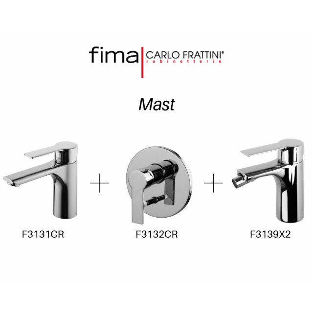 SUPER PACK - Fima Carlo Frattini Mast - F3131CR, F3132CR, F3139X2 | Edilceram Design